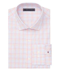 Tommy Hilfiger Men's Flex Regular Fit Twill Dress Shirt