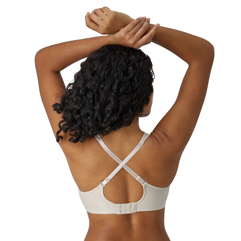 Bali Women's Comfort Revolution Shaping Wireless Smoothing Bra 3463