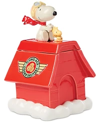 Lenox Chef Snoopy Figural Porcelain Cookie Jar