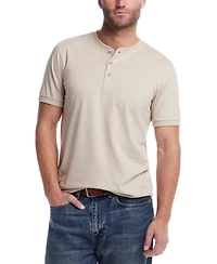 Weatherproof Vintage Men's Regular-Fit Micro-Stripe Henley