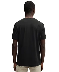 Boss by Hugo Men's Rubber-Logo Regular-Fit T-Shirt