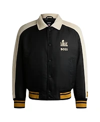 Hugo Boss x Nfl Men's Velvet Trim Bomber Jacket