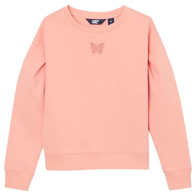 Lands' End Girls Knit Crewneck Sweatshirt