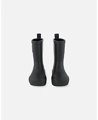 Deux par Kids Unisex Rain Boots Black - Toddler|Child