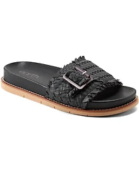 Earth Women's Fontane Woven Flat Sandals