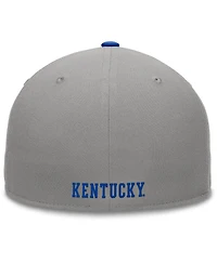 Top of the World Men's Gray/Royal Kentucky Wildcats Rally Two-Tone Fitted Hat