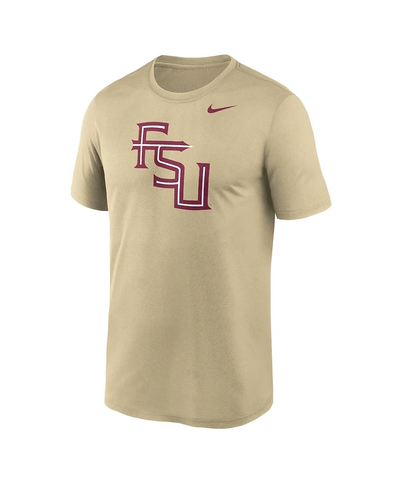 Nike Men's Gold Florida State Seminoles Primetime Legend Alternate Logo T-Shirt