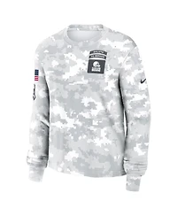 Nike Women's Cleveland Browns 2024 Salute To Service Long Sleeve T-Shirt
