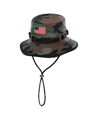 Nike Men's Camo West Virginia Mountaineers 2024 Military Appreciation Apex Bucket Hat