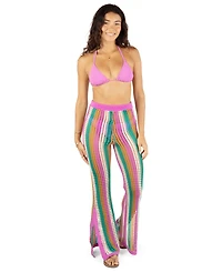Hurley Juniors' Crocheted Cover-Up Beach Pants