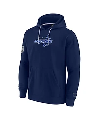 Fanatics Men's Navy Washington Capitals Elements Pace Pullover Hoodie