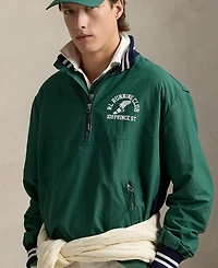 Polo Ralph Lauren Men's Ripstop Quarter-Zip Graphic Jacket