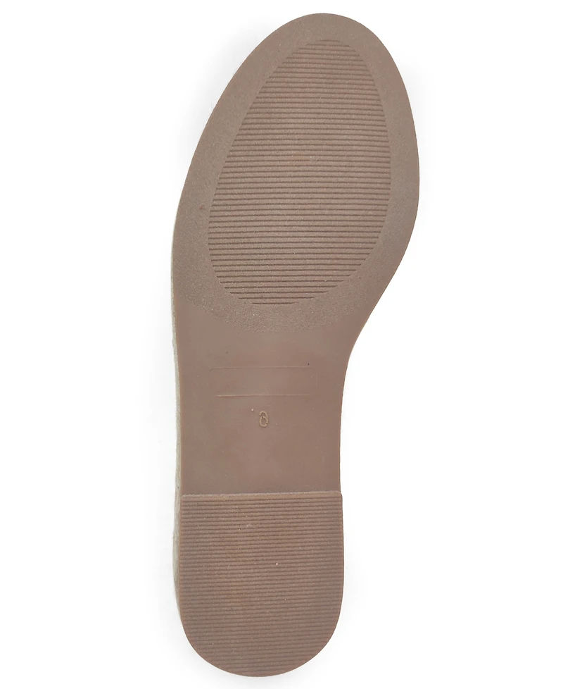 Kenneth Cole Reaction Women's Bonne Round Toe Espadrille Flats