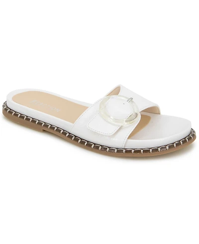 Kenneth Cole Reaction Women's Syrena Round Toe Flat Sandals