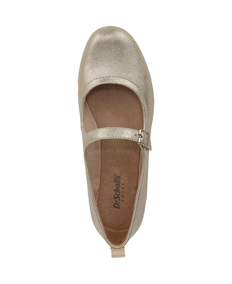 Dr. Scholl's Women's Timeless Jane Closed Round Toe Mary Flats