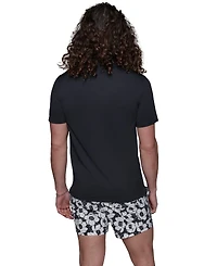 Karl Lagerfeld Paris Men's Regular-Fit Logo Graphic Rash Guard