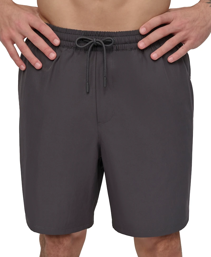 Dkny Men's Core Valley Stretch Performance 7" Volley Shorts