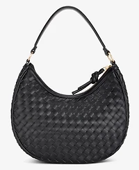 On 34th Woven Crossbody Hobo, Exclusively at Macy's