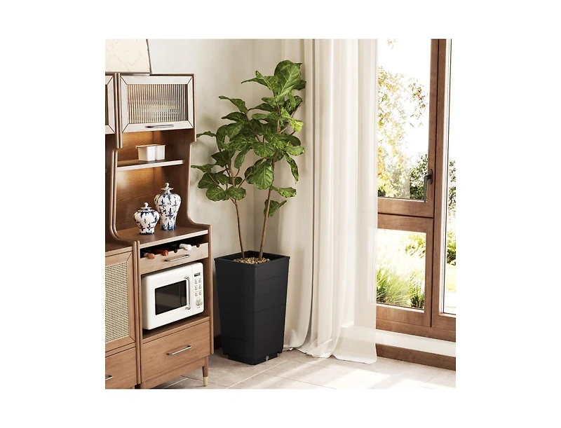 Modern Flower Planter for Front Porch and Lobby Stylish Durable Design