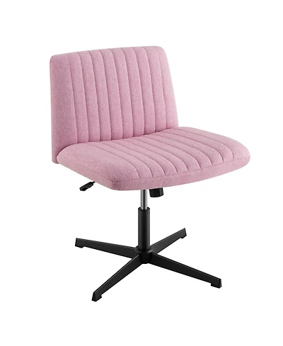 Criss-Cross Legged Chair Stylish and Stable Seating Without Wheels