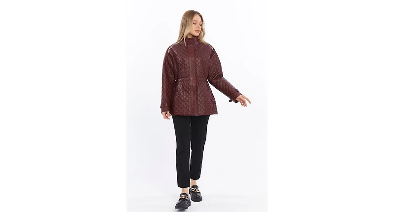 Furniq Uk Women's Genuine Leather Jacket