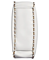 Donna Karan New York Batiste Triple Compartment Leather Shoulder Bag