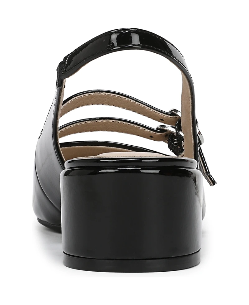 LifeStride Women's Beatrice Block Heel Slingback Pumps