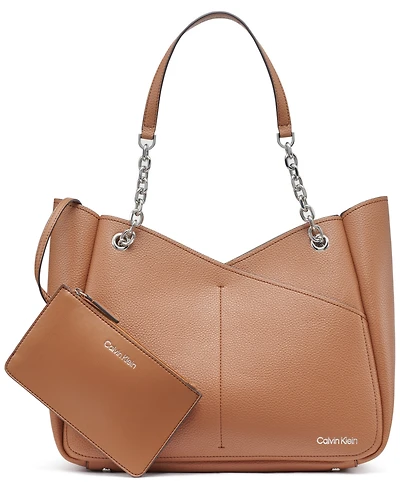 Calvin Klein Zoe Large Tote Bag