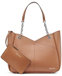 Calvin Klein Zoe Large Tote Bag