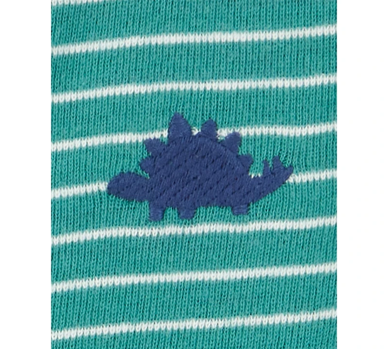 Carter's Baby Boys Cotton Short-Sleeve Snap-Up Romper