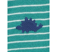 Carter's Baby Boys Cotton Short-Sleeve Snap-Up Romper