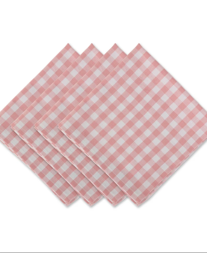 Design Imports Gingham Napkin, Set of 6