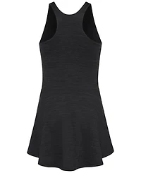 adidas Big Girls Melange Flounce Racerback Sleeveless Dress
