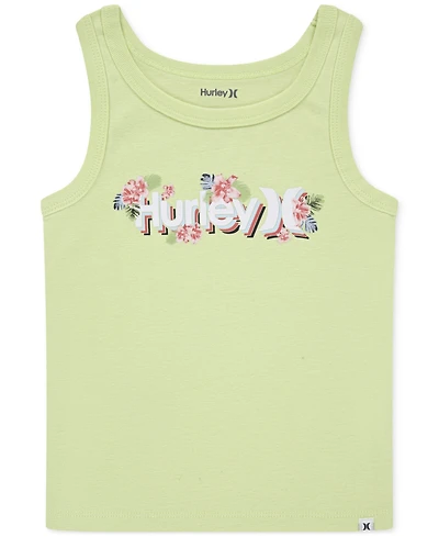 Hurley Big Girls Tropics Graphic Tank Top