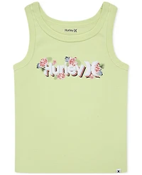 Hurley Big Girls Tropics Graphic Tank Top