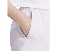 adidas Women's Essentials Small Logo Terry Shorts