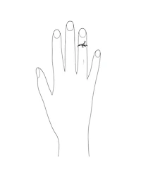 Bling Jewelry Garden Reptile Snake Bypass Midi Toe Ring in Oxidized Sterling Silver