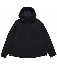 Rokka&Rolla Women's Water-Resistant Hooded Jacket