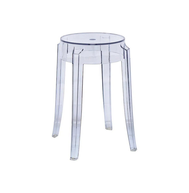 Plastic Dining Stool with Sturdy Seat
