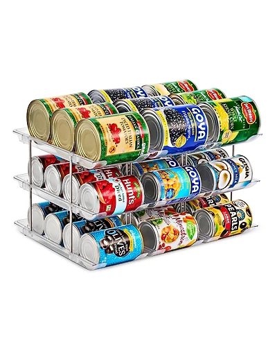 Sorbus Canned Goods Organizer – Holds up to 48 standard cans for easy storage and access.