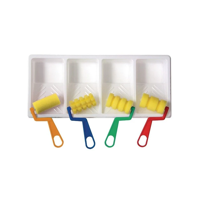 Kaplan Early Learning Dip and Dab Sponge Painting Class Kit