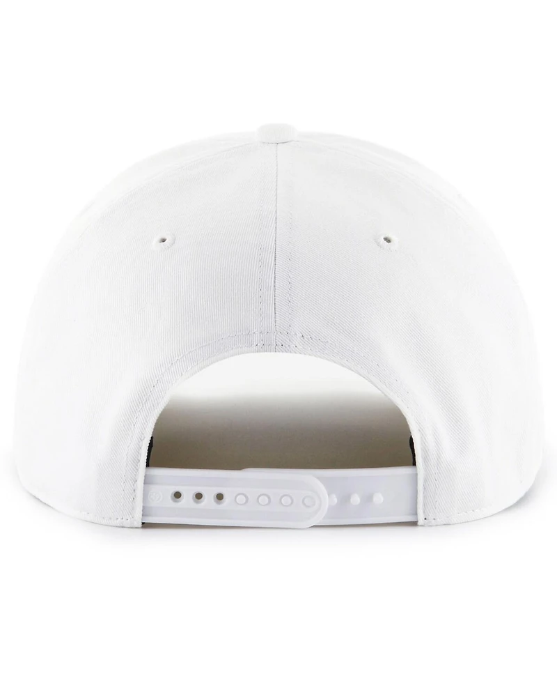 '47 Brand Men's White Ohio State Buckeyes College Football Playoff 2024 National Champions Rope Hitch Adjustable Hat