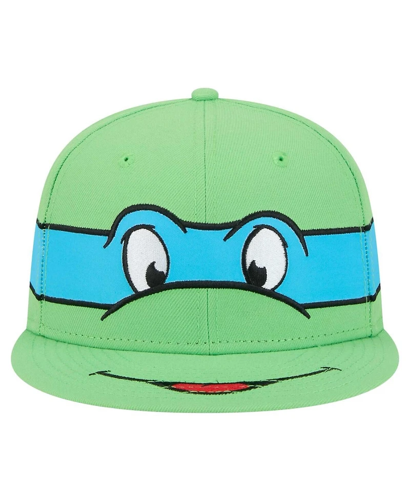 New Era Men's Green Teenage Mutant Ninja Turtles Leonardo 9Fifty Snapback Hat