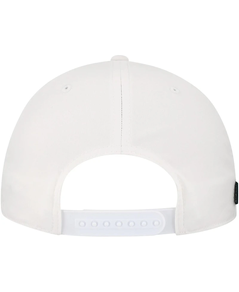 Legacy Athletic Men's White West Virginia Mountaineers Built on Bravery Caddy Adjustable Hat