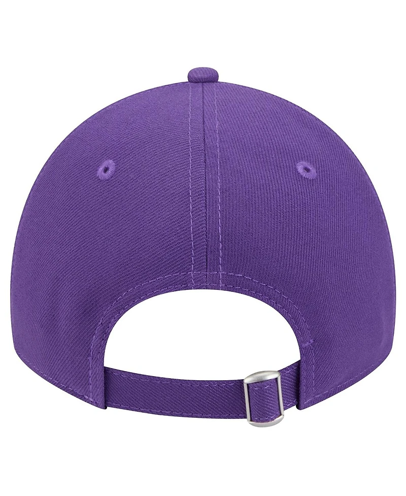 New Era Men's and Women's Purple Los Angeles Sparks Core Logo 9TWENTY Adjustable Hat