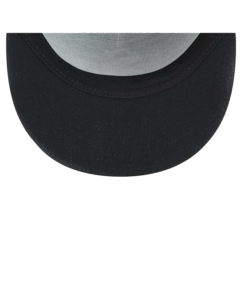New Era Men's Black Chicago White Sox Laser Cut 9FIFTY Snapback Hat