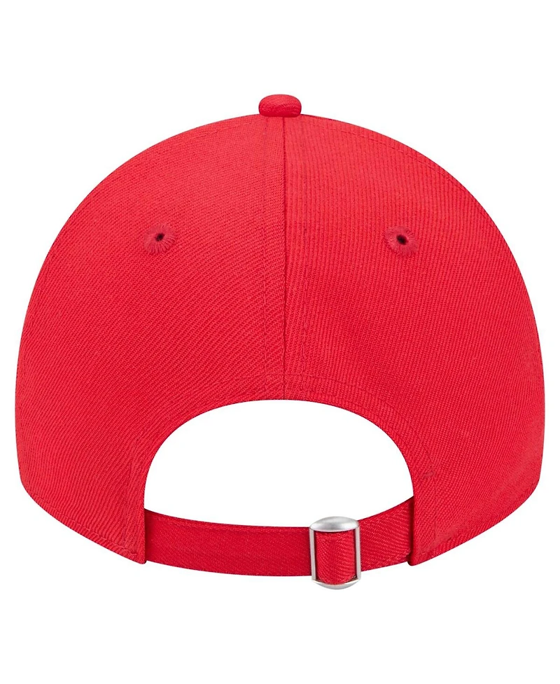 New Era Men's Red Indiana Fever 9TWENTY Adjustable Hat