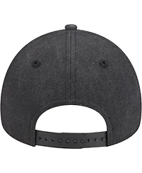 New Era Men's Charcoal Athletics Logo Essentials 9FORTY A-Frame Adjustable Hat