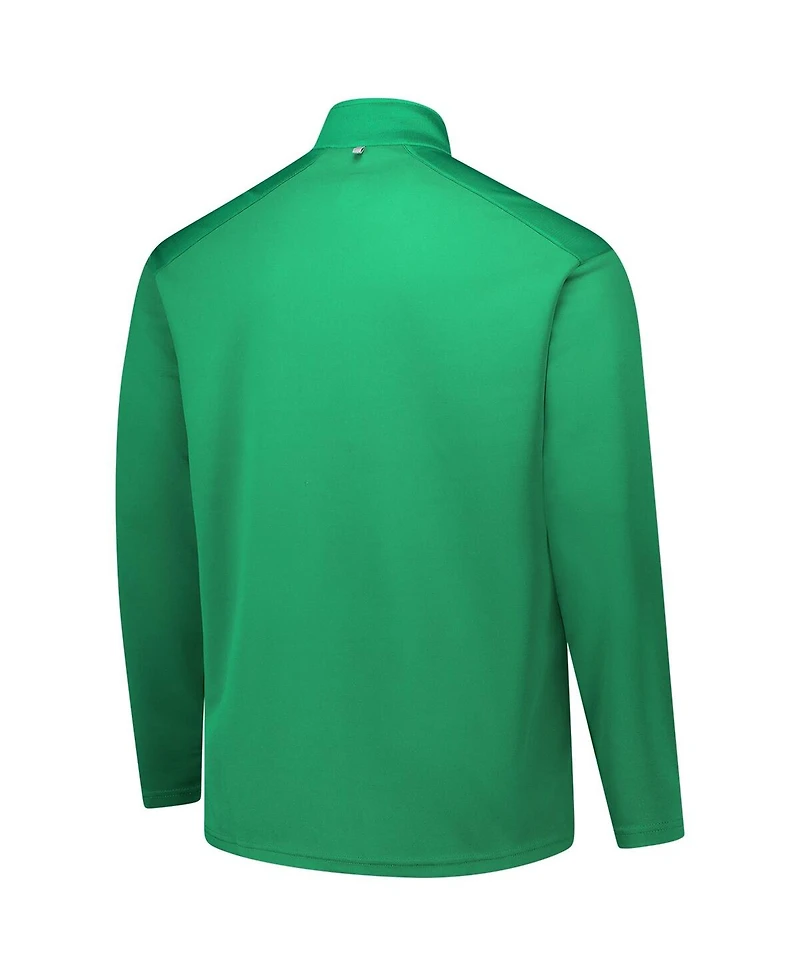 Fanatics Men's Green Oregon Ducks Big Tall Defender Quarter-Zip Top