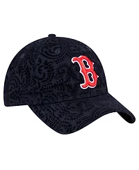 New Era Women's Navy Boston Red Sox Flair 9TWENTY Adjustable Hat